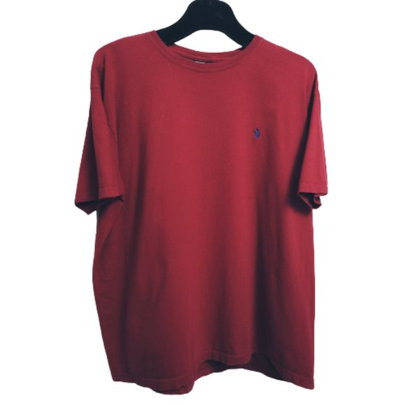 Polo Ralph Lauren Other - Polo by Ralph Lauren Tee Crew Neck Short Sleeve Solid Red Size Large